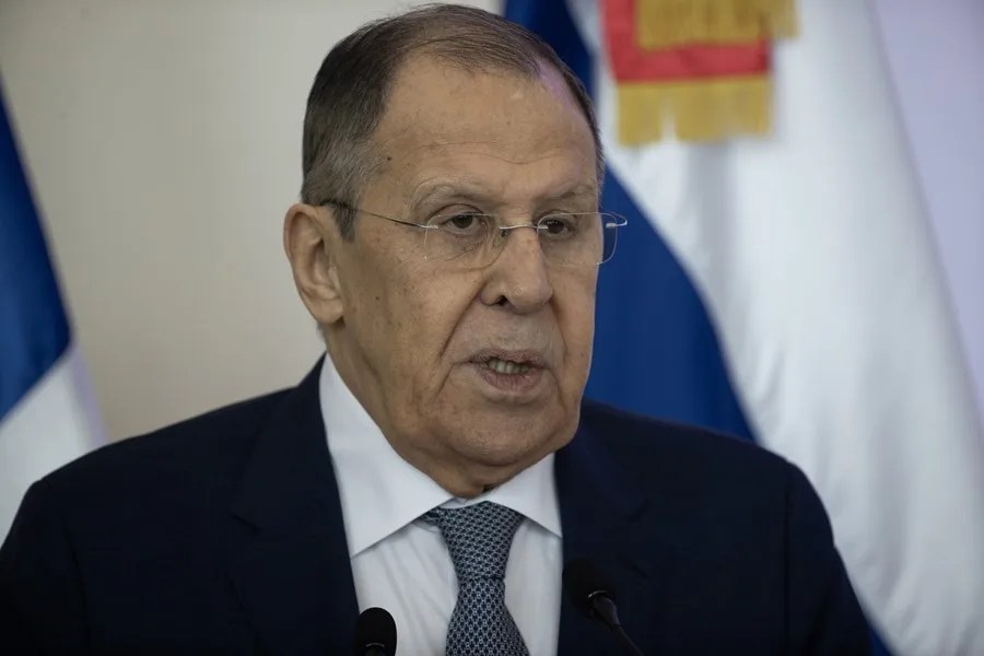 El ministro de Exteriores de Rusia, Serguéi Lavrov