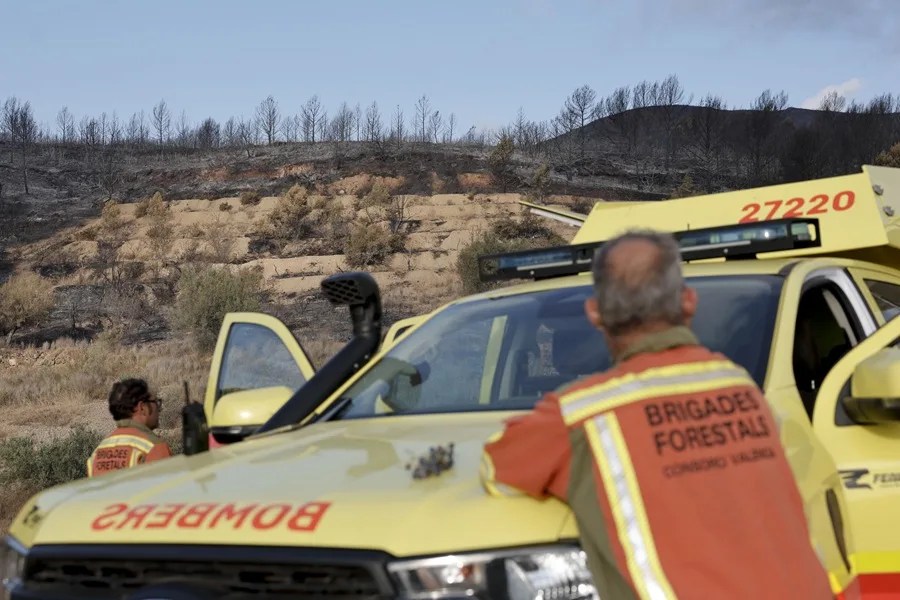 INCENDIO SESGORBE CASTELLON