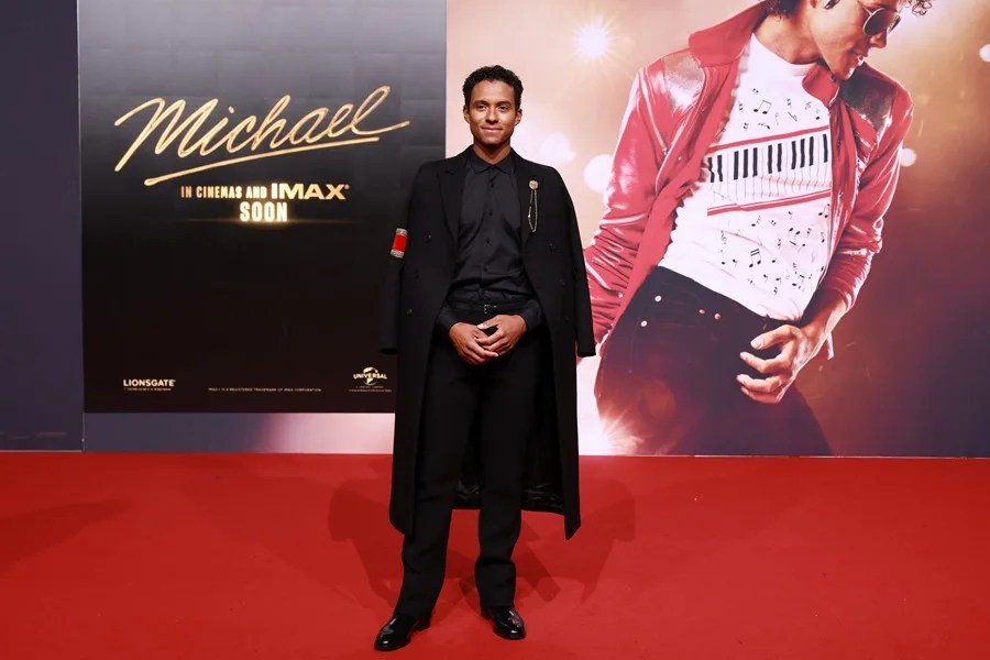 Jaafar Jackson, protagonista del biopic 'Michael'.