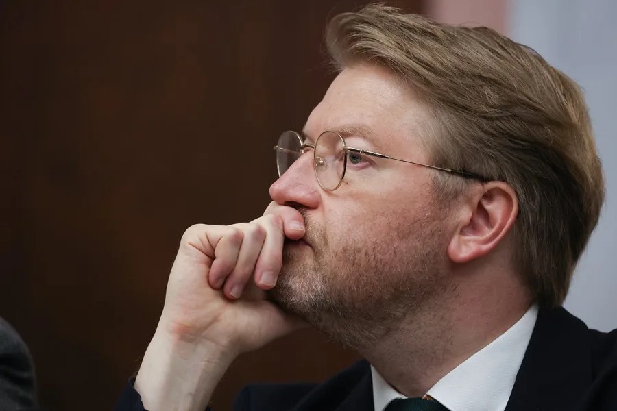 El líder opositor ruso Nikolai Rybakov