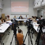Imagen del consejero de Educación, Carlos Gimeno, en la presentación del informe PISA 2025