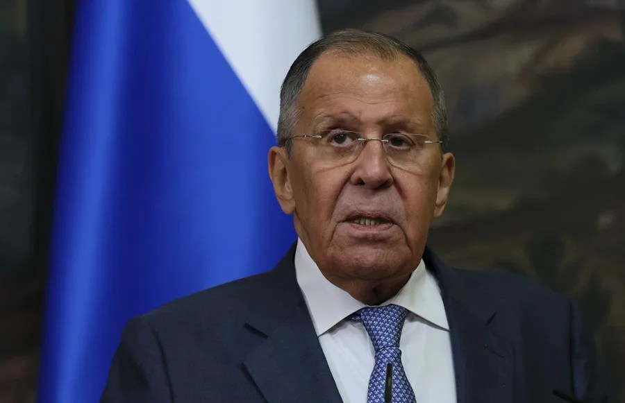 El ministro de Asuntos Exteriores de Rusia, Serguéi Lavrov.