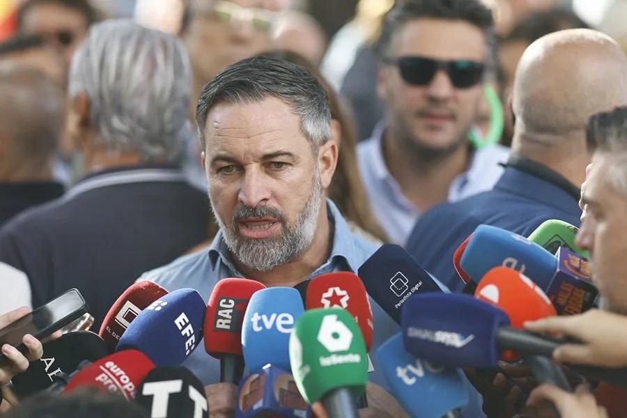 Abascal participa en la segunda "Marcha por la Dignidad" en Madrid