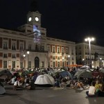 Acampada por la vivienda en Madrid