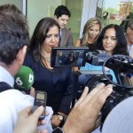 La jueza Beatriz Biedma (c),