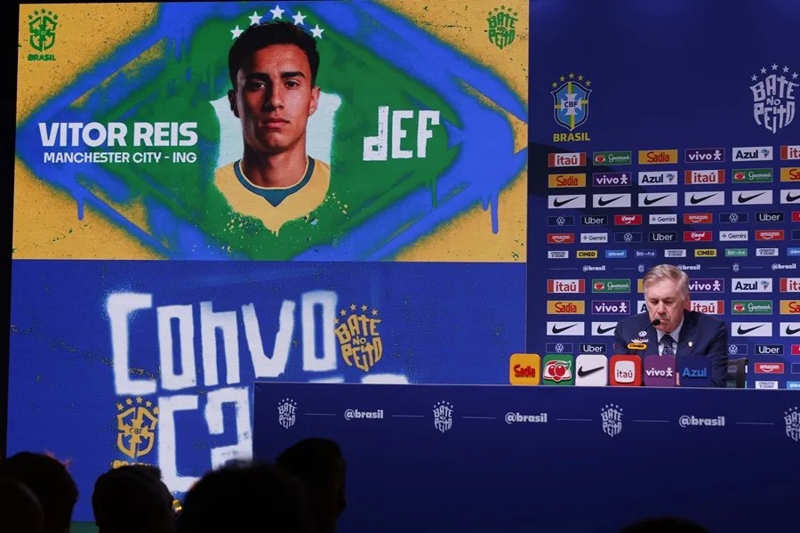 Ancelotti convoca ocho novatos para los amistosos de Brasil y dice estar listo tras el "decepcionante" Mundial
