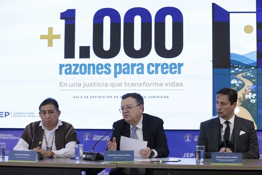 La Jurisdicción de Paz de Colombia exonera de persecución penal a más de mil comparecientes