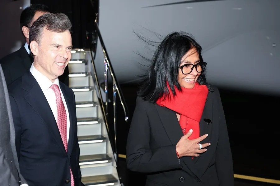 Delcy Rodríguez ya está en Nueva York para participar en la Asamblea General de la ONU