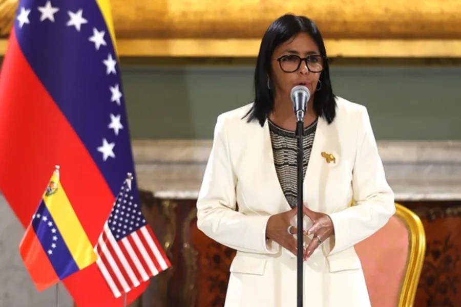 Delcy Rodríguez dice que habrá elecciones en la medida en que Venezuela "esté preparada"