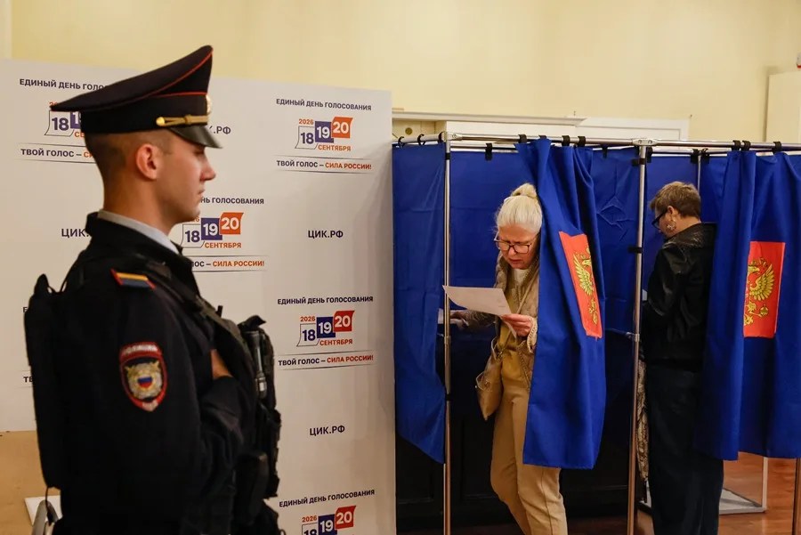 Primera jornada de las elecciones legislativas en Rusia