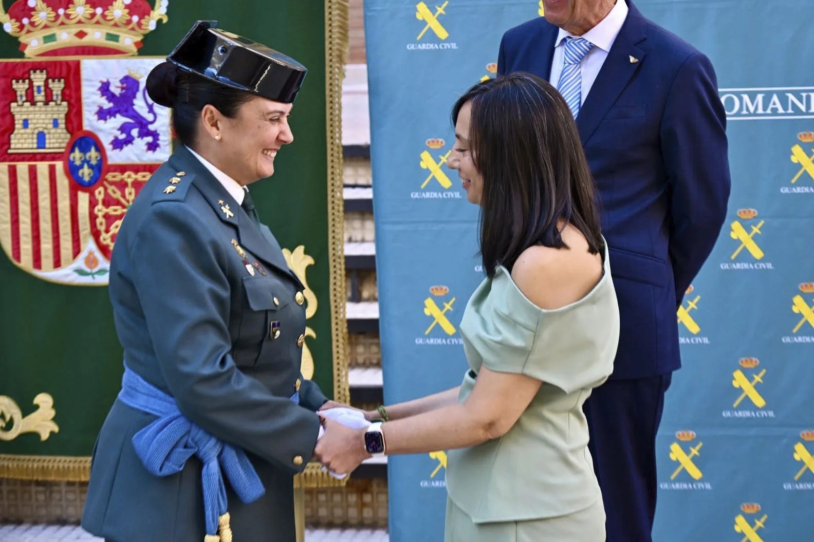 Laura Gómez toma posesión como jefa de la Comandancia de la Guardia Civil en Guadalajara