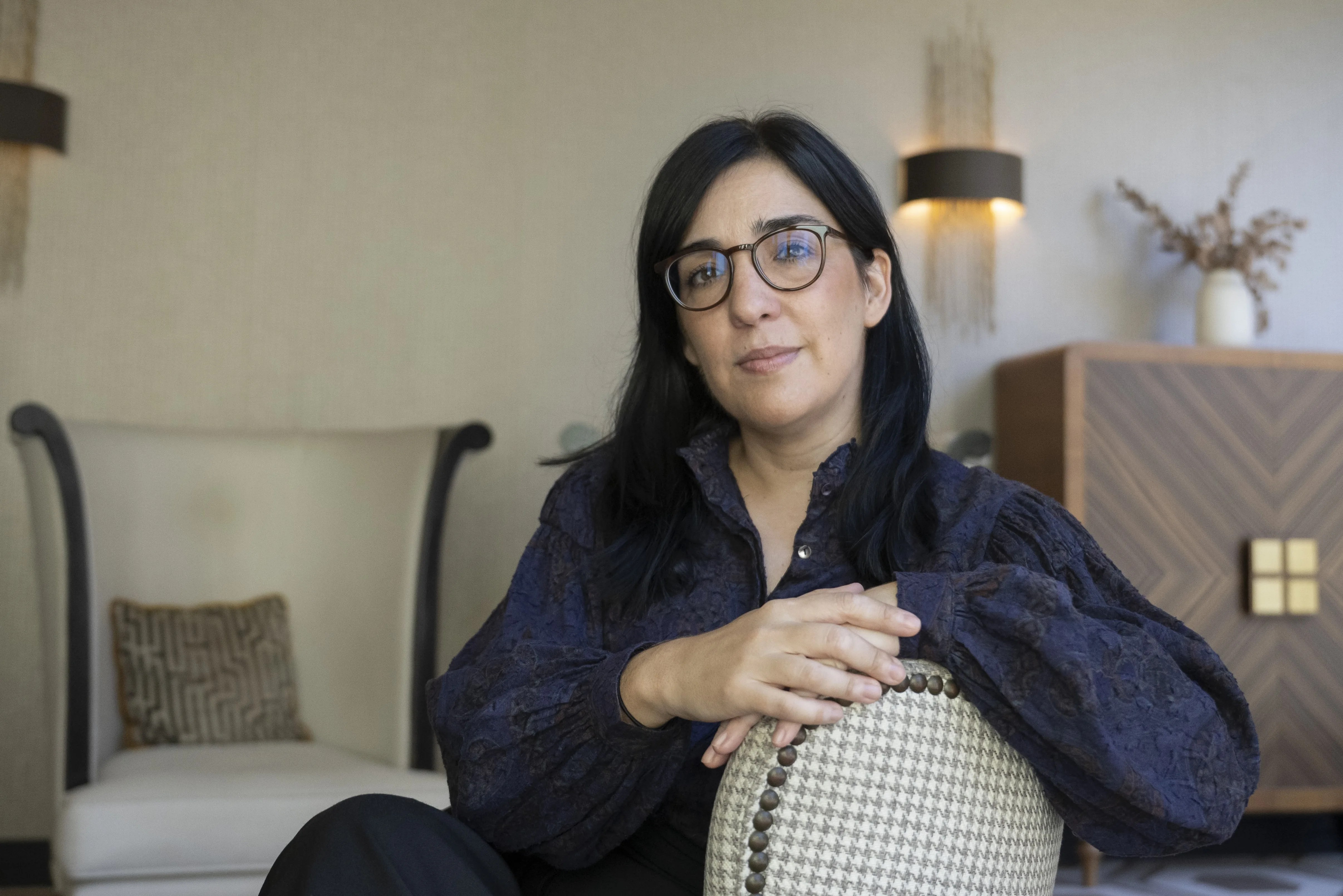 La cineasta Alauda Ruiz de Azúa. EFE/Pedro Puente Hoyos