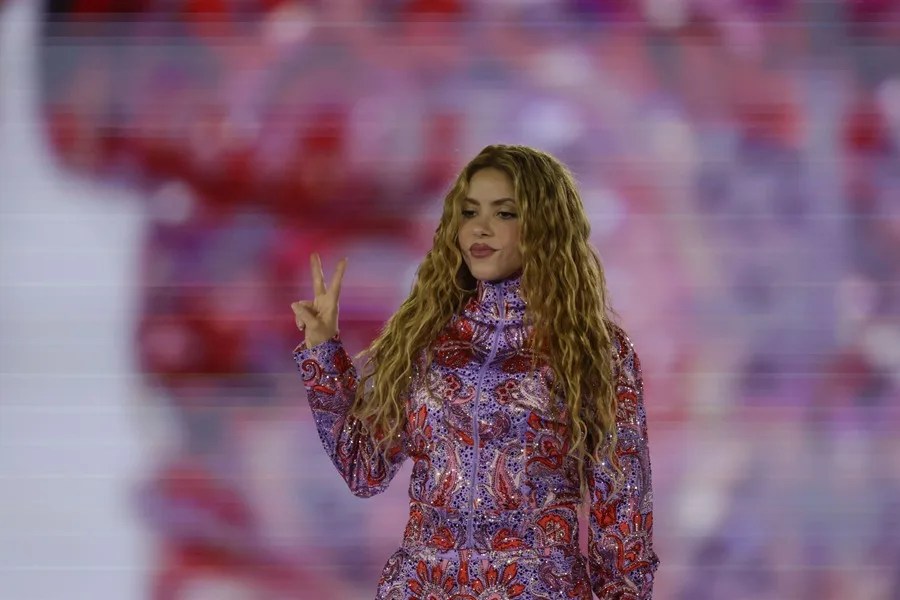 La cantante Shakira.