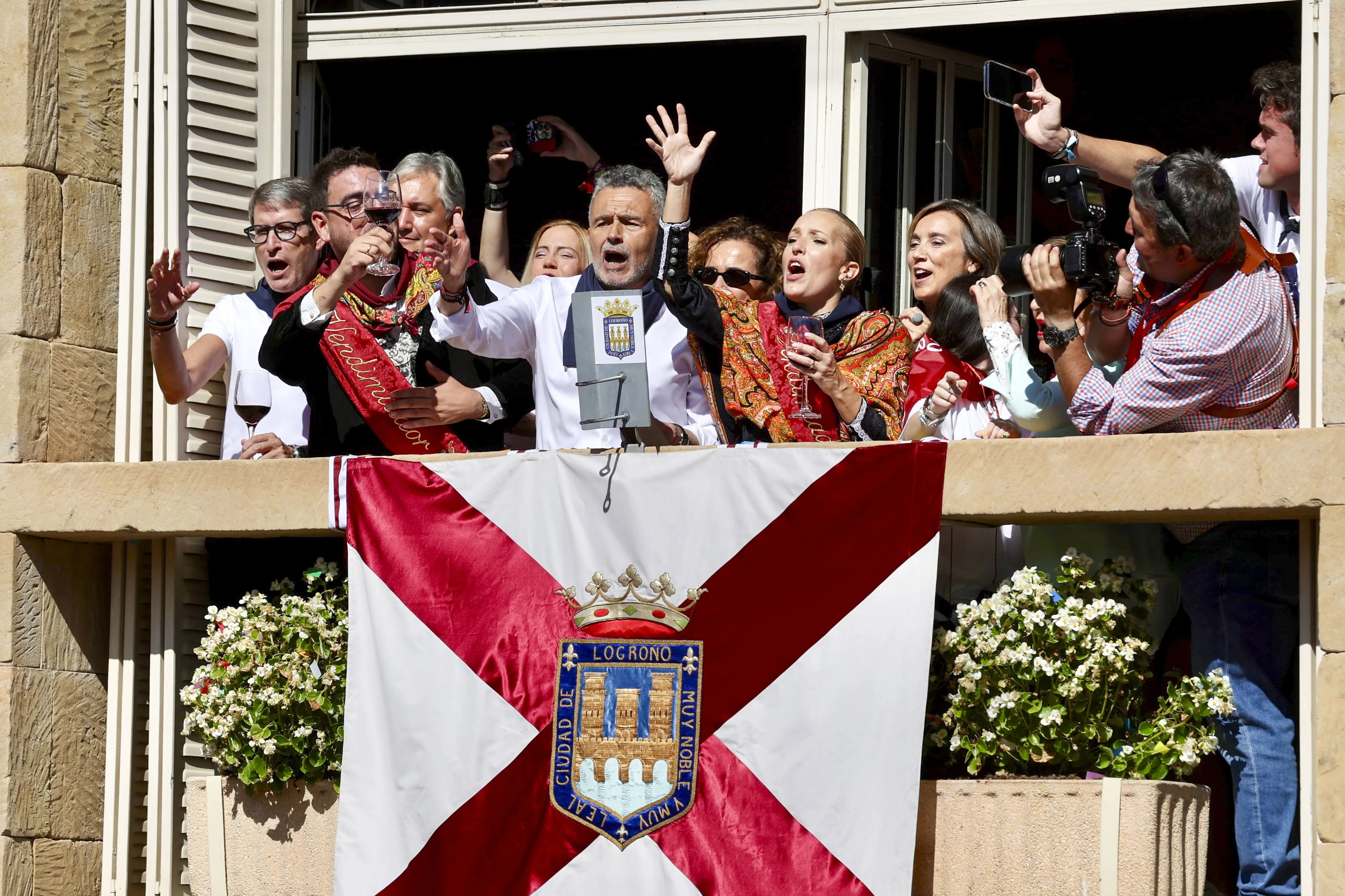 San Mateo se desata en Logroño con un cohete multitudinario