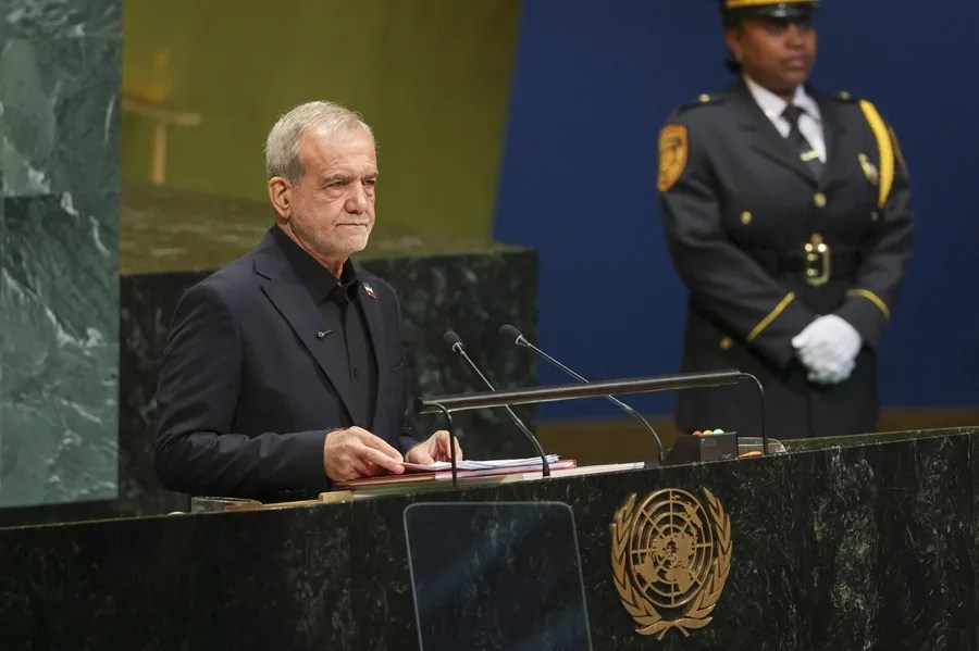 El presidente de Irán acusa ante la ONU a Estados Unidos e Israel de terrorismo