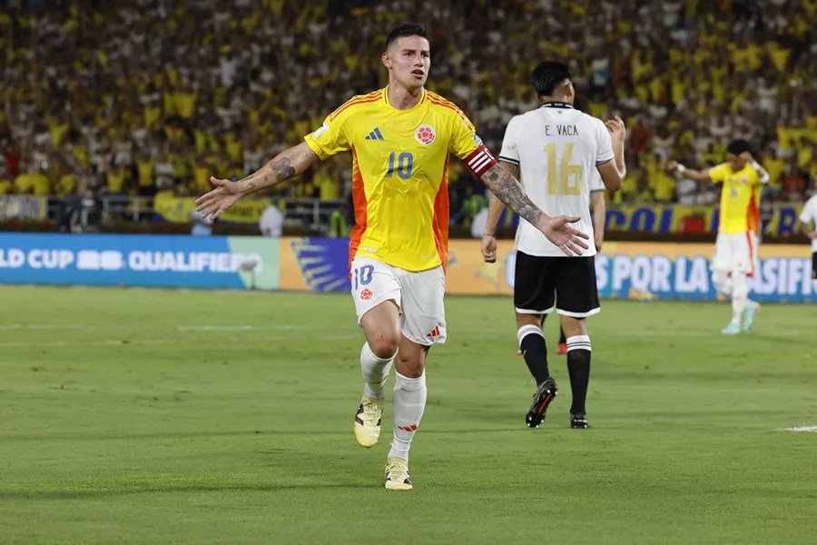 James Rodríguez anuncia su retiro de la selección Colombia
