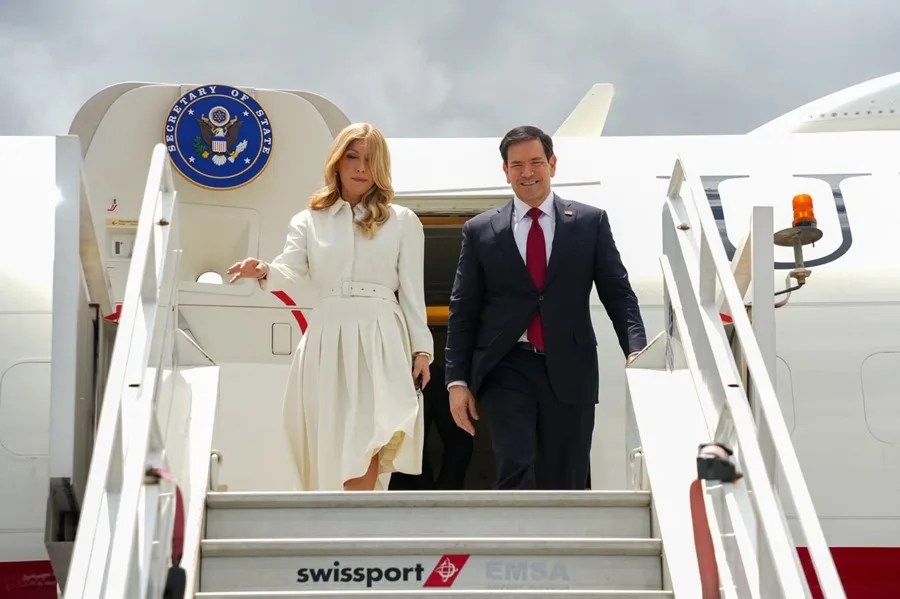 Marco Rubio llega a Ecuador para reunirse con Daniel Noboa y afianzar el combate al crimen organizado