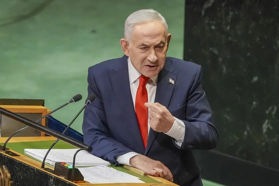 Netanyahu insiste ante la ONU que si no hubieran atacado Irán "todos estaríamos muertos"