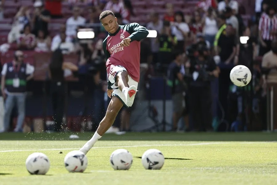 El delantero del Real Madrid Kylian Mbappé 