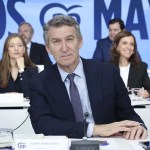 El líder del PP, Alberto Núñez-Feijóo, preside la Junta Directiva Nacional