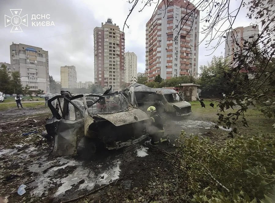 Ataque ruso con misiles sobre Ucrania