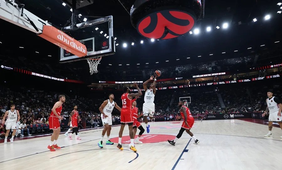 89-93. El Real Madrid se venga del Olympiacos y es el primer campeón de la Supercopa de la Euroliga