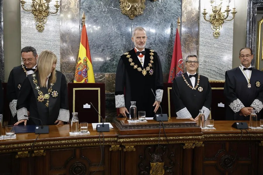 tradicional acto de apertura del año judicial EN 2025.