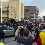 Imagen del ataque al coche de la diputada