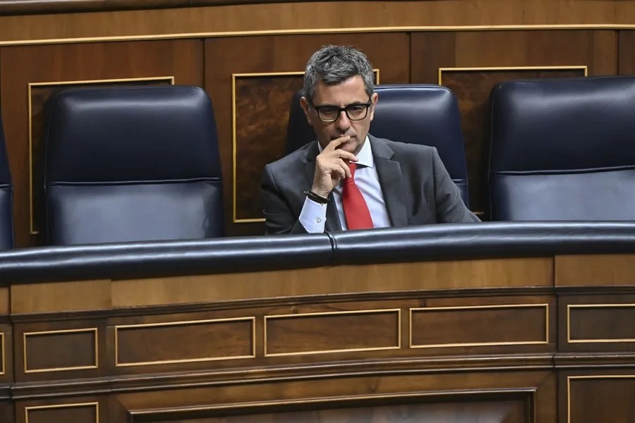 El ministro de la Presidencia, Justicia y Relaciones con las Cortes, Félix Bolaños