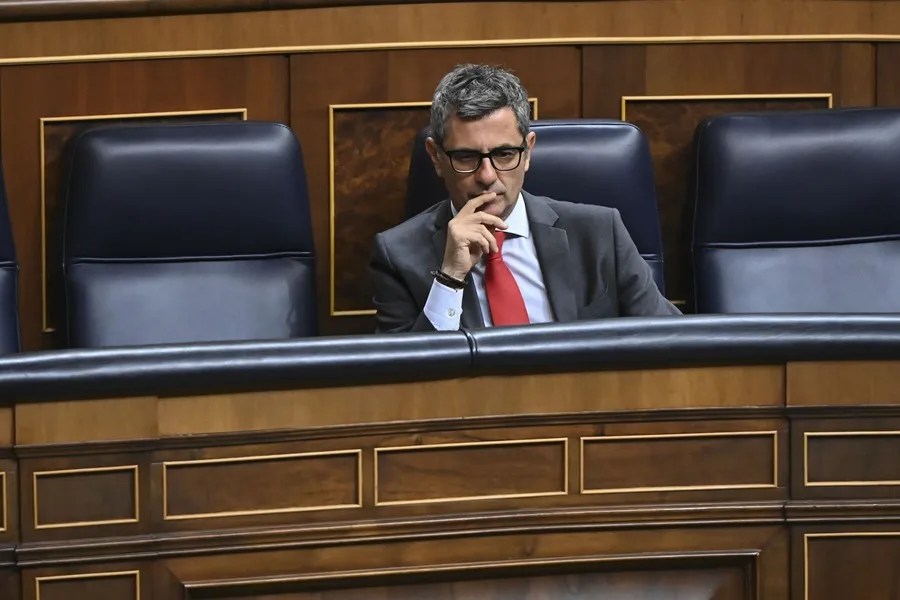 El ministro de la Presidencia, Justicia y Relaciones con las Cortes, Félix Bolaños