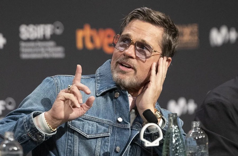 El actor estadounidense Brad Pitt