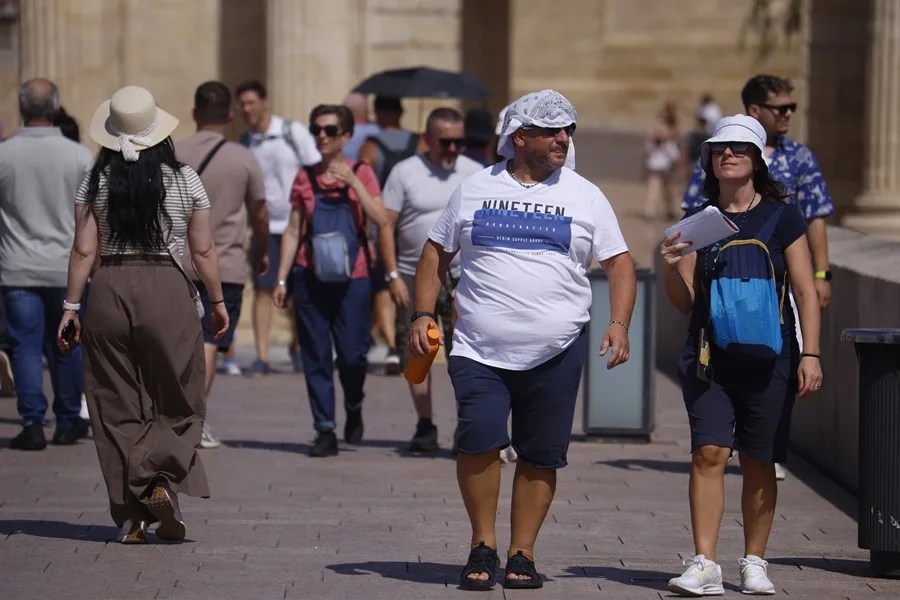 Varios turistas visitan Córdoba