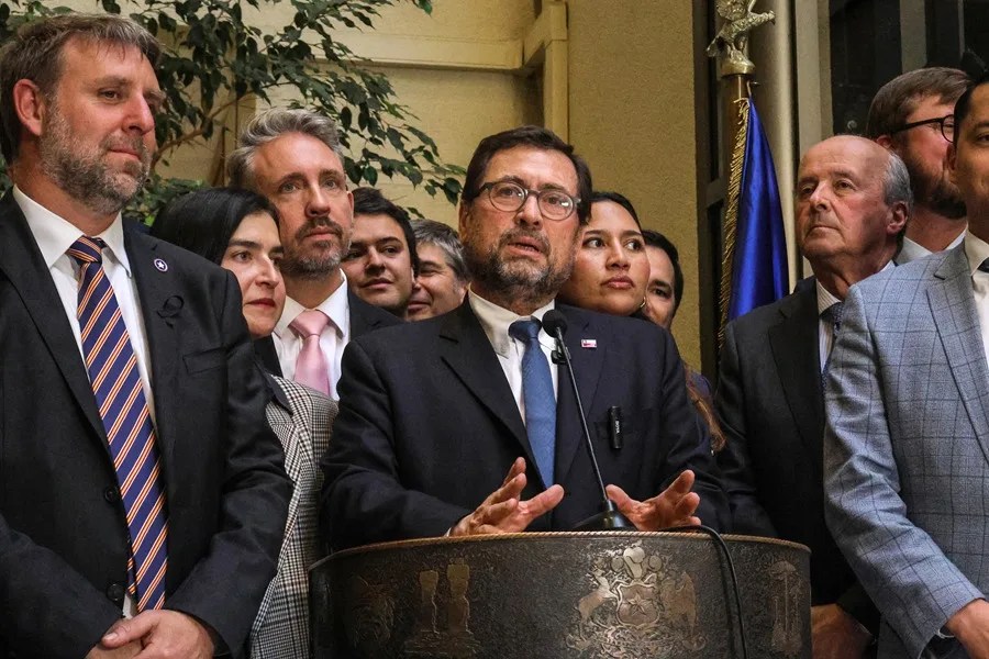 El Congreso chileno interpela inéditamente al canciller por entrar al Escudo de las Américas