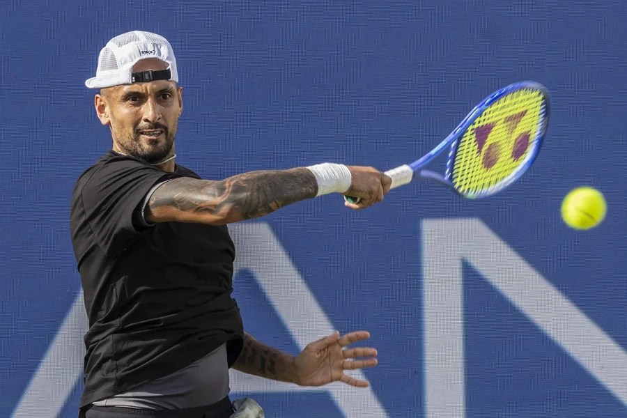 El tenista australiano Nick Kyrgios