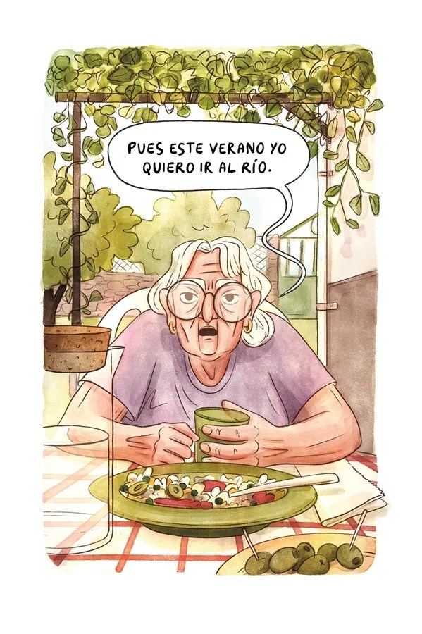 'Ya no llama nadie' es el último cómic de la guionista Elizabeth Casillas y la ilustradora Blanca Vázquez, publicado por Astiberri esta semana, y que visibiliza la soledad de los ancianos