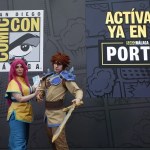 Cosplayers posan durante la presentacion durante la presentación oficial de la segunda edición de San Diego Comic-Con Málaga