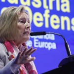 La secretaria de estado de Defensa, María Amparo Valcarce