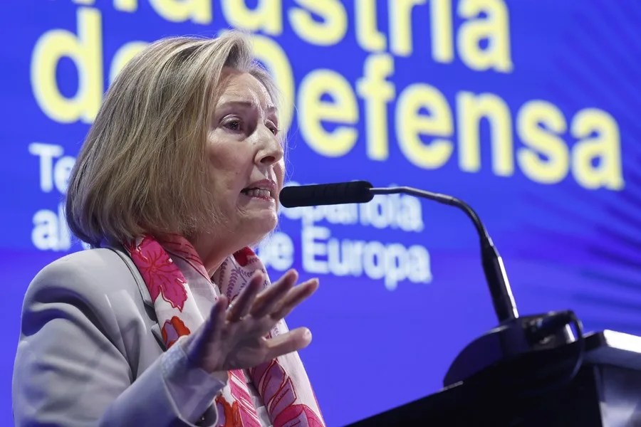 La secretaria de estado de Defensa, María Amparo Valcarce