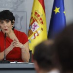 La ministra portavoz, Elma Saiz, comparece en rueda de prensa tras el Consejo de Ministros, este martes en Madrid.-