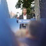 El presidente del PP, Alberto Núñez Feijóo, durante el acto de inicio del curso político del PP de Madrid