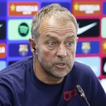 Flick: "No creo que fichemos a nadie más, pero veremos"