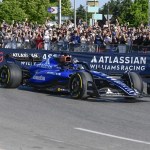 Exhibición por la parte urbana del futuro circuito Madring F1