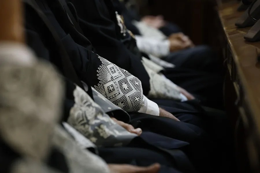 Un grupo de jueces durante el acto de apertura del Año Judicial, el pasado jueves.