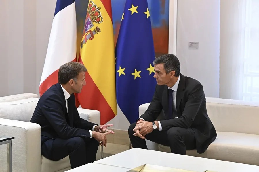 Macron Sánchez fronteras