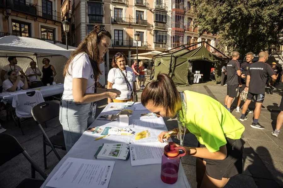 Maratón para concienciar a la población de la importancia de la donación de médula ósea.