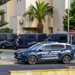 Coches de la Policía Nacional en Melilla.