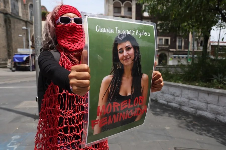 Estudiantes de México claman por seguridad tras el asesinato de la española Claudia Tacoronte