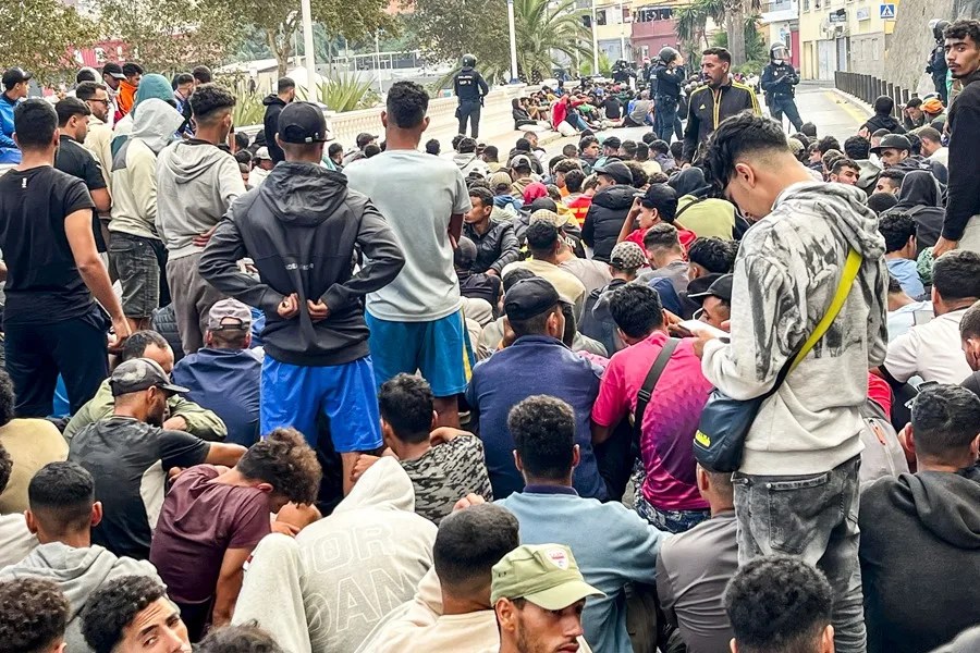 número migrantes Ceuta