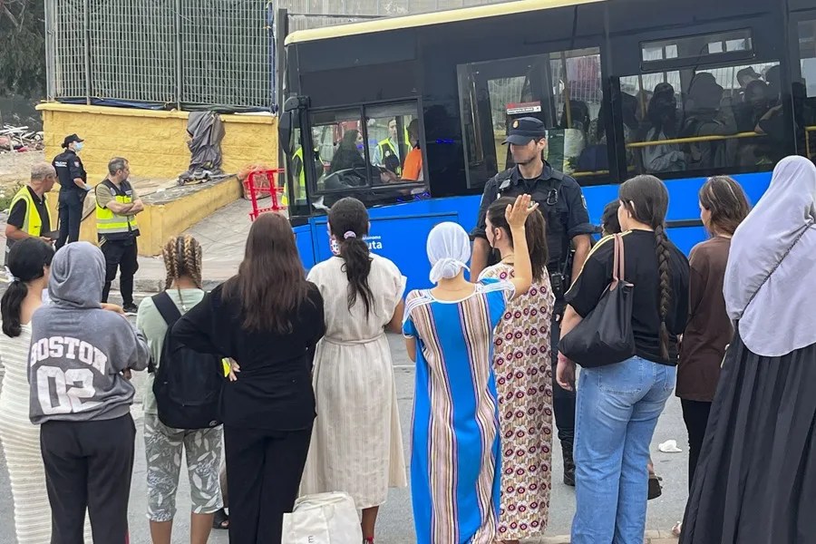 Traslado de mujeres