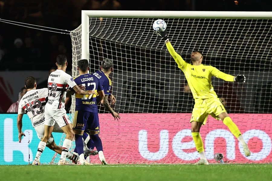 Boca Juniors sobrevive a la reacción de São Paulo y se planta en semifinales de la Copa Sudamericana